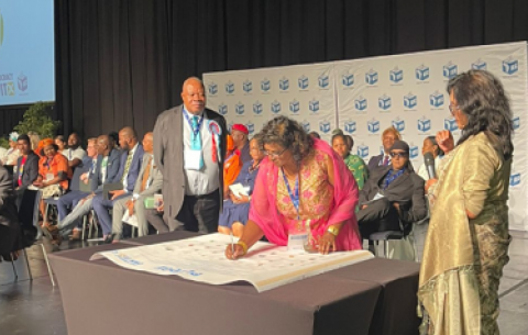 The IEC hosts the KwaZulu-Natal Provincial Code of Conduct Signing Ceremony.