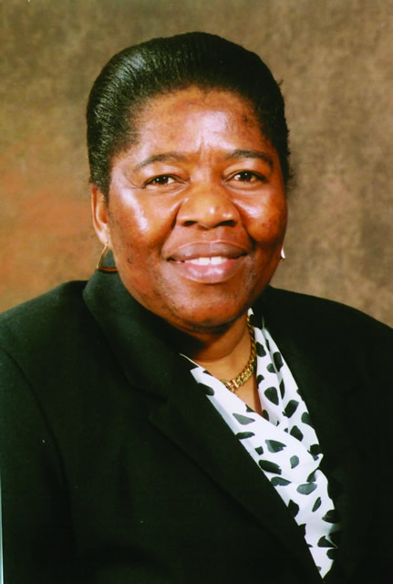 Deputy Ministers for Rural Development and Land Reform Candith Mashego-Dlamini