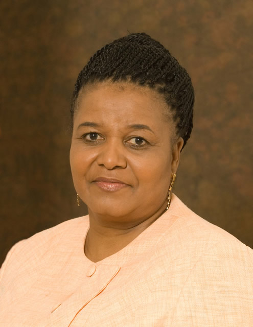 Minister of Environmental Affairs Edna Molewa