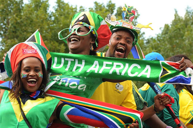 South African fans during the 2013 Afcon tournament. Source: GCIS