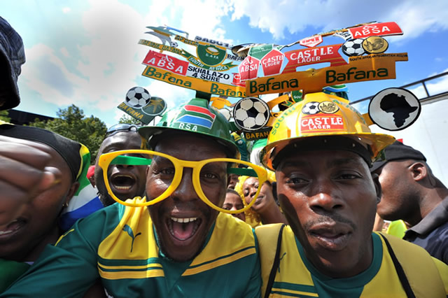 Bafana Bafana fans during the Afcon games. Source: GCIS