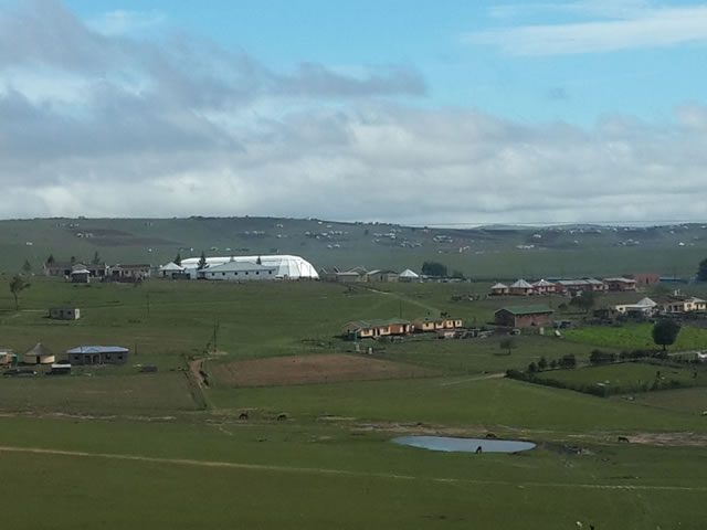 The site in Qunu where Madiba's funeral will take place on Sunday. Source: SAnews