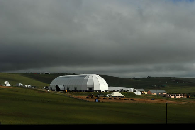 The site where Madiba's funeral will be held in Qunu. Source: GCIS