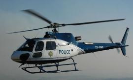 SAPS helicopter. Image: EWN