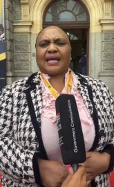 National Assembly Speaker Thoko Didiza.