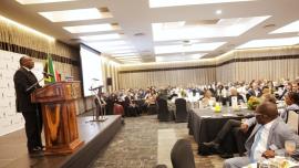 President Ramaphosa addresses the Presidential eThekwini Working Group.