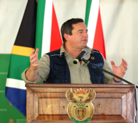 Minister Steenhuisen.