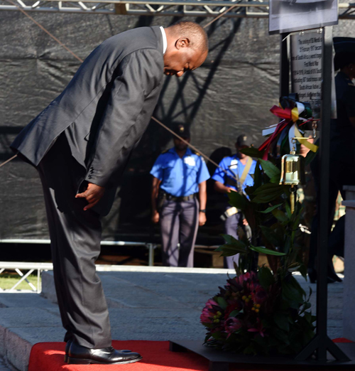 President and SANDF Commander-in-Chief Cyril Ramaphosa attends Armed Forces Day in Kimberley. GCIS