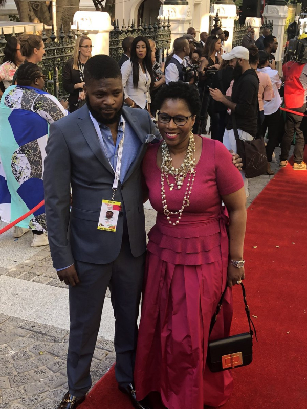 Home Affairs Minister Ayanda Dlodlo arrives for SONA 2018 in Parliament.