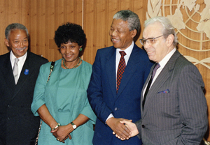 Winnie Madikizela-Mandela in her younger days