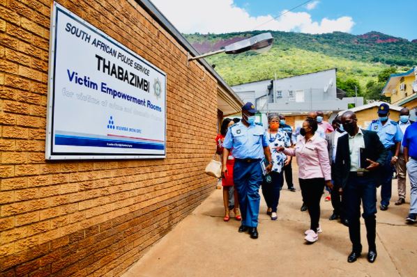 Deputy Minister in the Presidency Pinky Kekana leads a monitoring visit to Thabazimbi, Limpopo.