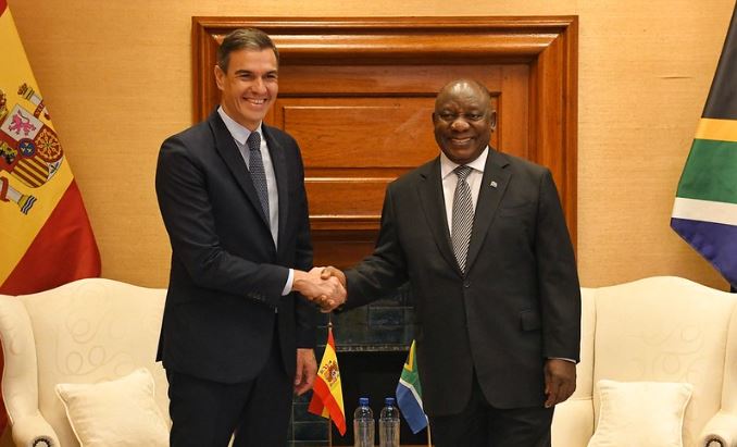 President Cyril Ramaphosa hosts Spanish President Pedro Sánchez Pérez-Castejón on a State Visit to SA.