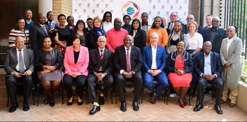 Special sitting of the Presidential Climate Commission at the Nedlac Offices in Rosebank.