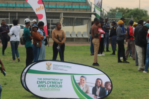 Jobs/Careers Fair @ Galeshewe Stadium, Northern Cape.