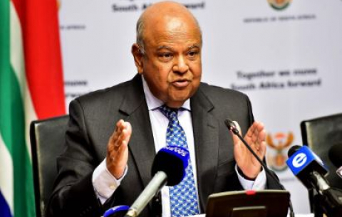 Public Enterprises Minister Pravin Gordhan briefs media on changes to SOC boards.