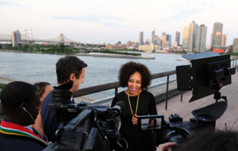 DIRCO Minister Lindiwe Sisulu hosting a reception on the occasion of South Africa's campaign to the UNSC Elections for the term 2019-2020. New York, USA. DIRCO