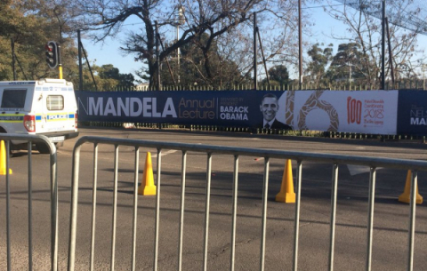 All roads lead to Wanderers: The stadium where Barack Obama will deliver the 16th Mandela Lecture.