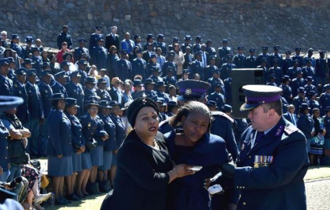 The annual SAPS Memorial is held at the Union Buildings to remember officers slain in the line of duty.