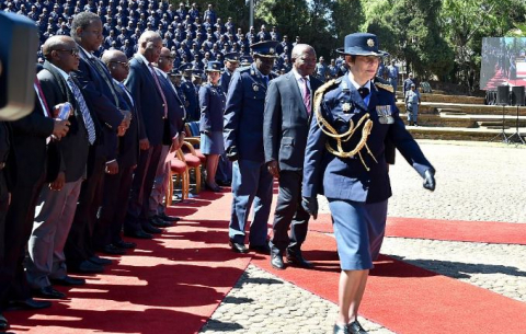 The annual SAPS Memorial is held at the Union Buildings to remember officers slain in the line of duty.