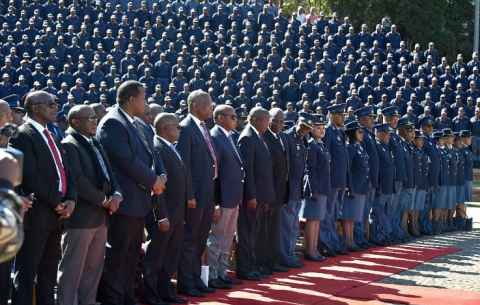 The annual SAPS Memorial is held at the Union Buildings to remember officers slain in the line of duty.