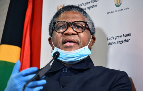 Transport Minister Fikile Mbalula briefs on travel ban due to Coronavirus outbreak.