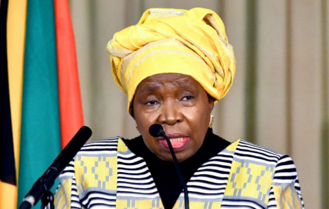 Cooperative Governance and Traditional Affairs (CoGTA) Minister, Dr Nkosazana Dlamini-Zuma, briefs the nation on level 1 lockdown.