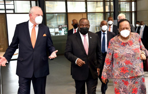 President Ramaphosa and Minister Pandor meet German CEOs on the sidelines of the G20 Compact with Africa meeting.