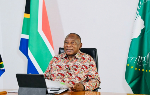 President Cyril Ramaphosa at the 31st African Peer Review Forum of Heads of State and Government.