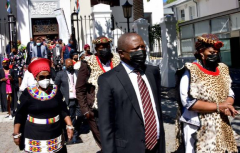 Deputy President David Mabuza addresses sixth annual Official Opening of the National House of Traditional and Khoi-San Leaders.