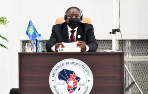 President Ramaphosa at the 10th High-Level Meeting of the Peace, Security and Cooperation Framework for the DRC.