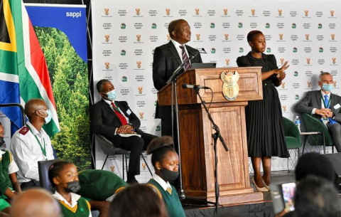 SAPPI donates essential supplies to Mpumalanga schools