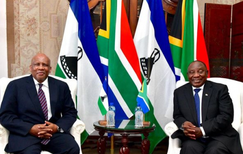 Lesotho King visits SA