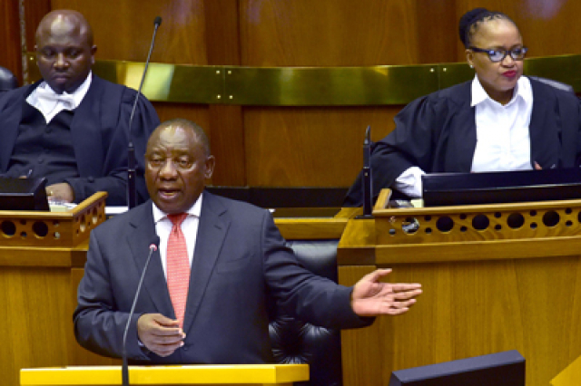 President Cyril Ramaphosa Responding To Oral Questions In Parliament ...