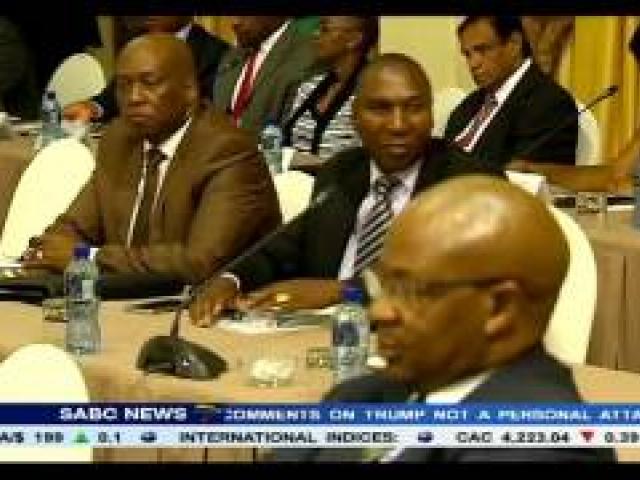 President Zuma meets black professionals