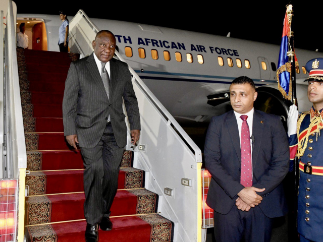 President arrives in Egypt for Sharm El-Sheikh Climate Implementation Summit