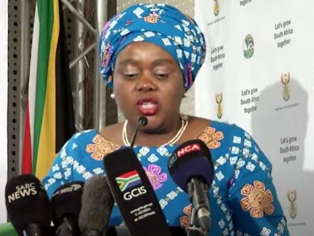 Minister Kubayi briefs on plans and developments in the human settlements sector