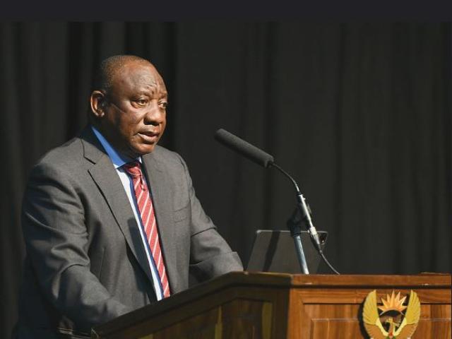 President Cyril Ramaphosa meets with the Gauteng Provincial Executive Committee